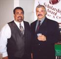  Me & Chuck at awards dinner May 2001.  Our last picture together.
