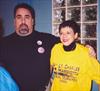  Chuck's brother Mike with Chuck's wife Norma at the 1st annual soccer tournament in Chuck's name.  February 2003