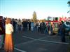  Firefighters and others gather for a ceremony to Honor Chuck & the FDNY in Pagosa Colorado at Engine-3.