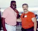 With Leonard Marshall of Giants and Jets Fame