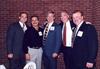 Far left, 1976 Captain Mike Wallace, center, Coach Worth, red tie, QB Mark Wipple.  Mark is the current QB coach for the Superbowl Champion Pittsburgh Steelers.